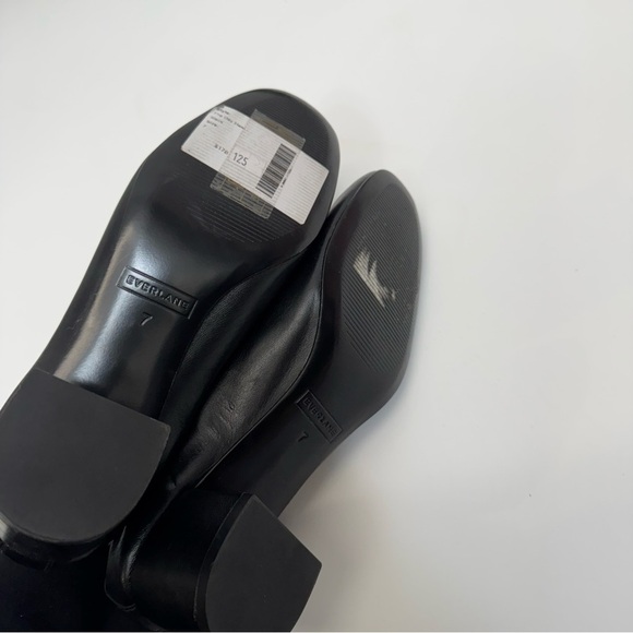 Everlane Black Italian Leather Day Heel in Size 7 - Picture 8 of 11